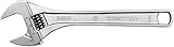 Wright Tool 9AC18 18-Inch Chrome Adjustable Wrench with a Maximum Capacity of 2-9/64-Inch [並行輸入品]