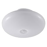小型 LEDシーリングライト 光センサー 電球色 1400lm 人感センサー付 LEDミニシーリング おしゃれ 100W相当