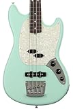 Fender エレキベース American Performer Mustang Bass®, Rosewood Fingerboard, Satin Surf Green