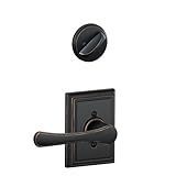 Schlage f59 Vla 716追加12 – 326 10 – 269 134 N N SL AddisonコレクションAvila Handleset内側レバー、Aged Bronze (内部半