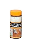 アサヒペン 油性ユカ用ニス 300ML 半ツヤ透明