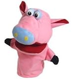 ぬいぐるみ パペット アニマル (ブタ（02）)