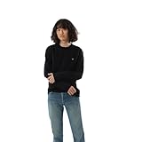 [ヘインズ] ロングTシャツ 長袖 丸首 綿100% 丸胴仕様 タグレス仕様 ビーフィーロングスリーブTシャツ ビーフィー H8-X401 メンズ ブラック M