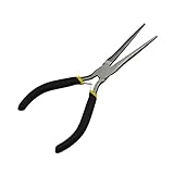 Xiton 全8様式選ぶ 高品質 ミニスチール 万能 先曲ペンチ ラジオペンチ ネジザウルス ニッパー 電線 ケーブル 切断用 - 様式6, サイズ6