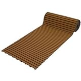 水廻りフロアー サワーロール MZSL-60 3m巻 色 ブラウン サイズ 厚17mm×巾600mm×長3m／枚 【日本製】 【防炎】