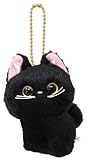 内藤デザイン研究所(Naitou Design) こにゃんころん マスコット 黒猫 高さ約9㎝