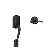 Camelot Front Entry Handle Accent Left-Handed Interior Lever (Aged Bronze) FE285 CAM 716 ACC LH by S