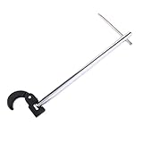 F Fityle 高品質　シンクタップスパナ　蛇口　インストールツール対応　12インチ　調整可能な　長持ち　