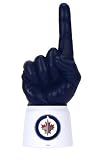 NHL Winnipeg Jets Jersey Sleeve With # 1 UltimateHand、ネイビー、53.34