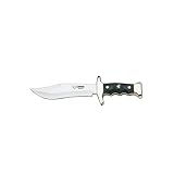 18.5 cm の刃と黒 abs 樹脂ハンドルのマウント Cudeman 203 N をナイフします。