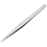 KFI プロ用 ピンセット 直 グリップ狭型 125mm 日本製 K-21