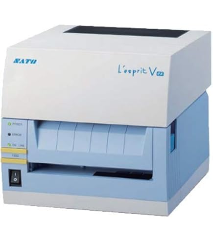 SATO - SATO BARCODE PRINTER L&#39;esprit レスプリR408v-ex STD レシートプリンター 感熱紙・インクリボン両用タイプ SATO - SATO BARCODE PRINTER L'esprit レスプリR408v-ex STD