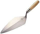 Kraft Tool RO116-11 W. Rose Limber Narrow London Brick Trowel with ProForm Soft Handle, 11-1/2-Inch 