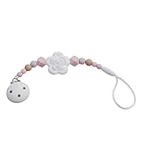 Dolland幼児おしゃぶりチェーンクリップシリコンおしゃぶりクリップToy Baby TeethingショートチェーンTeething Toy About 25-30cm 35