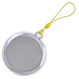 反射キーホルダー 白 丸 65