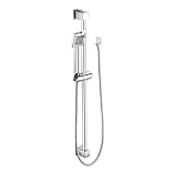 Moen S3879EP17 90-Degree 3 Single Function Eco-Performance Hand Shower with Slide Bar and 69 Hose, C