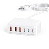 USB コンセント合計100W 6ポート USB C 急速充電器 ACアダプター PD 20W タイプc アダプタ 電源タップ 携帯 アイフォン iPhone 16 充電ステーション iPhone/Galaxy/Android/スマートフォン タブレットなどその他機器対応