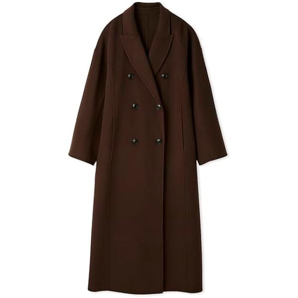 Amazon | [フレイ アイディー] スタンドカラーダブルコート | コート