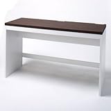 薄型シンプル パソコンデスク W1500 ハイタイプ PCデスク PC-4515H-BR