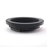 Pixco 電子接点付きマウント変換アダプター M42 スクリュー マウントレンズ-Nikonカメラボディー対応D5600 D3400 D500 D5 D7200 D810A D5500 D750 光学ガラス付き