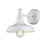 デザインハウス579649 Kimball 1-light壁ライト、アンティークホワイト