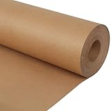 Copeflap 包装紙 ロール ラッピング クラフト紙 クラフトペーパー 大判 幅30cm×10m (ブラウン)