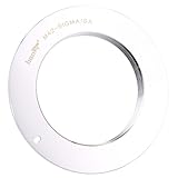 Haoge マニュアルレンズマウントアダプター 42mm M42マウントレンズからシグマSAマウントカメラ用 SD14、SD15、SD1、SD1 Merrill、SD Quattro H、SA-300、SA-300N、SA-5、SA-7、SA-9、SA-7、SA-7Nなど。