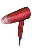テスコム (TESCOM) ドライヤー マイナスイオン 折りたたみ 大風量 軽量 冷温風 ione レッド(ピンク) TD330B-P/E