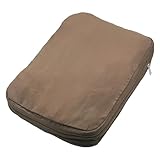 旅行用圧縮袋 圧縮バッグ 収納袋 スペース節約 収納ポーチ 出張 旅行 便利グッズ snb001 (チョコ L)