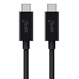 belkin F2CU052BT1M-BLK USB3.1 Type-C to USB-Cケーブル（100W）（1m） ブラック