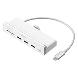イーサプライ ドッキングステーション クランプ式 モニター挟みこみ可能 Type-C接続 ハブ HDMI出力 USB3.2 SD/microSD EZ4-ADR330W