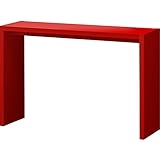 岩附(IWATSUKI) オーダーコンソール レギュラー 幅90cm 奥行29.5cm 幅木よけ加工無し 日本製 シェルフィット shelfit レッド OC-7090RRD