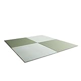 igusa-mono Square 900(置き畳スクエア900) 01:天然目積 サイズ:90x90cm 厚み1.4cm  1枚
