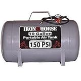 Iron Horse IHCT-10 10-Gallon 150 PSI Max Portable Air Tank [並行輸入品]