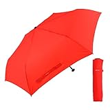Waterfront 折りたたみ傘 雨傘 NEW極軽カーボン レッド 50cm 軽量 超撥水 ユニセックス U350-0283RD1-B2