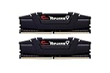 G.SKILL Ripjaws Vシリーズ (Intel XMP) DDR4 RAM 32GB (2x16GB) 4000MT/s CL18-22-22-42 1.40V デスクトップコンピュータメモリ UDIMM - ブラック (F4-4000C18D-32GVK)