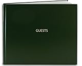 BookFactory ®ゲストブックゲストサインイン( 120ページ) / Book /ゲストレジストリ/ゲストブック – ブラックカバーSmyth Hardbound縫製、8、7 / 8 " x 7 " ( log-120-guest-a-lkt25 )