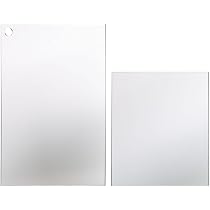 Amazon.co.jp: 八番屋 背面ミラー（穴付き）+底板ミラーセット