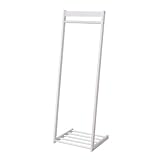 JKプラン L字ハンガーラックW500 ホワイト ZFC-0013-WH