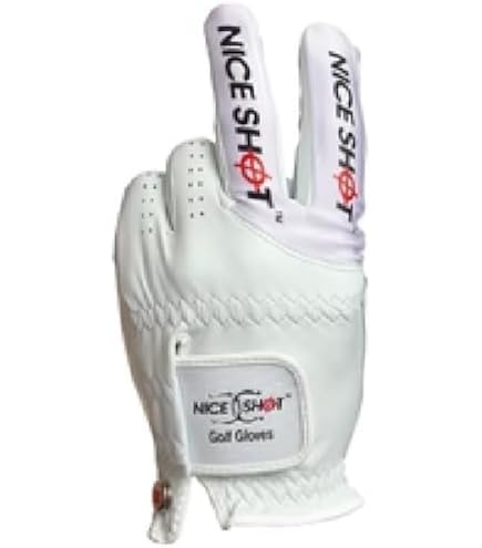 Amazon | Nice Shot Thumbs Up-White-Left (S(21-22㎝)) | NiceShot