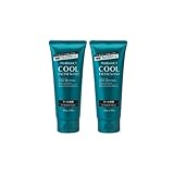 【2本セット+袋付き】熊野油脂 クール洗顔フォーム 130g