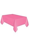 Pink Plastic Tablecover by Unique Party
