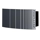 【正規輸入品】 Tokyo Black+White Line トウキョウホワイトライン 用新聞受け(100mm)　ドイツポスト AAE54C
