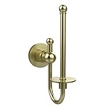 Allied Brass AP-24U-SBR Astor Place Collection Upright Tissue Holder, Satin Brass [並行輸入品]