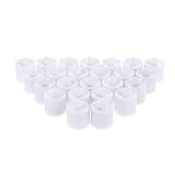 竜夫 LEDキャンドルライト ウェディング パーティー バレンタインイベント装飾 24Pcs 3.7*4.5cm