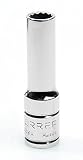 Urrea 5011M 3/8-Inch Chrome Drive Deep 12-Point 11mm Socket [並行輸入品]