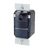 WattStopper pw-100-bモーションセンサー、パッシブ赤外線壁スイッチセンサー、800 / 1200 W、120 / 277 Vブラック