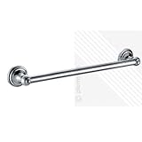 Single Towel Rail (450mm) Wall Mounted Bathroom Accessory Chrome Polish