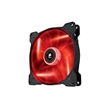 Corsair AF140-RQE 140mmLED エアフロー重視タイプ レッド ケースファン FN929 CO-9050017-RLED