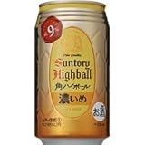 サントリー角ハイボール 濃いめ 350ml缶(アルコール度数9％) 350ML × 24缶